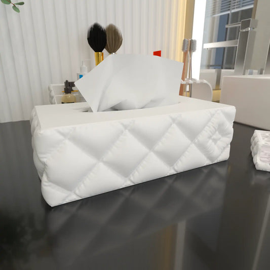 PuffyTissue – Caja para Pañuelos con Diseño Acolchado