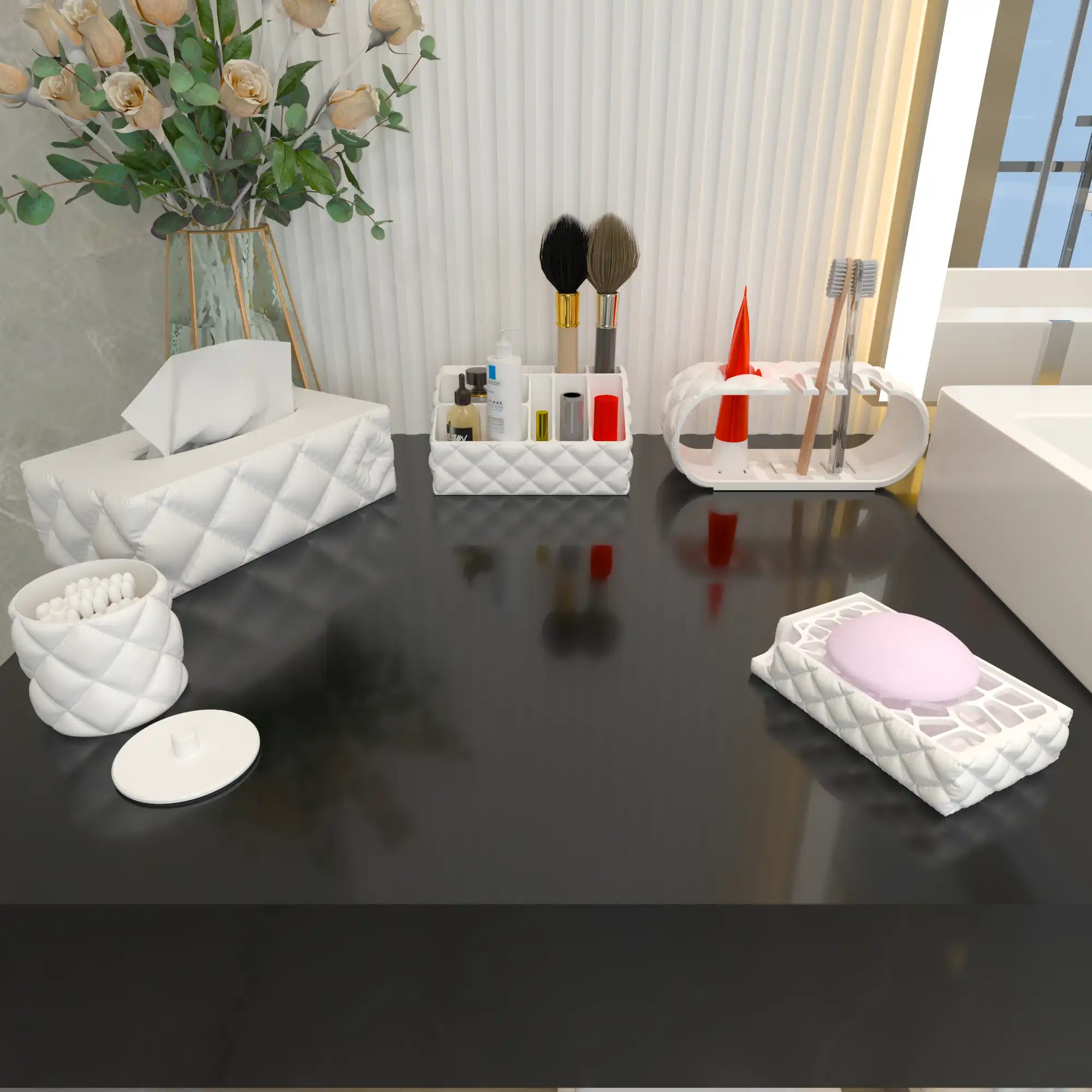 PuffySoap – Porta Jabón con Diseño Acolchado