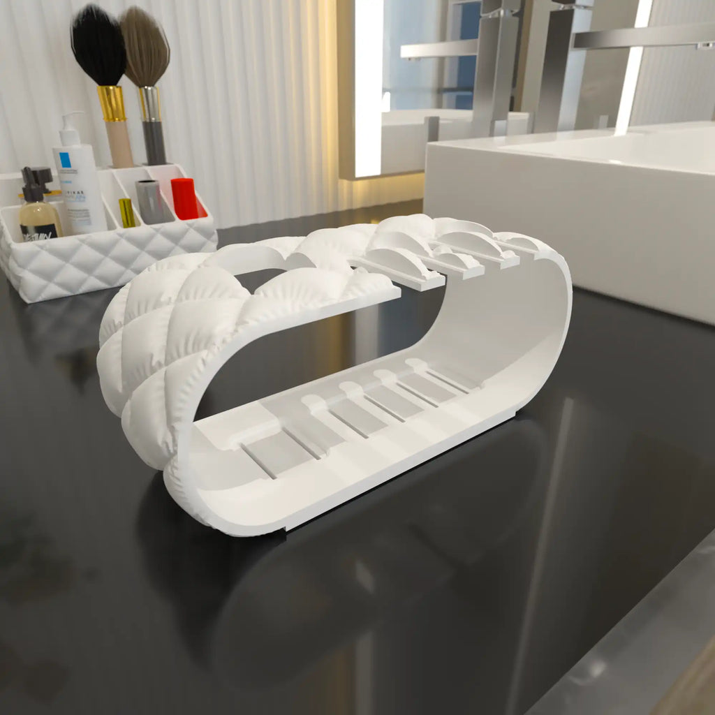 PuffyBrush – Porta Cepillos de Dientes Acolchado