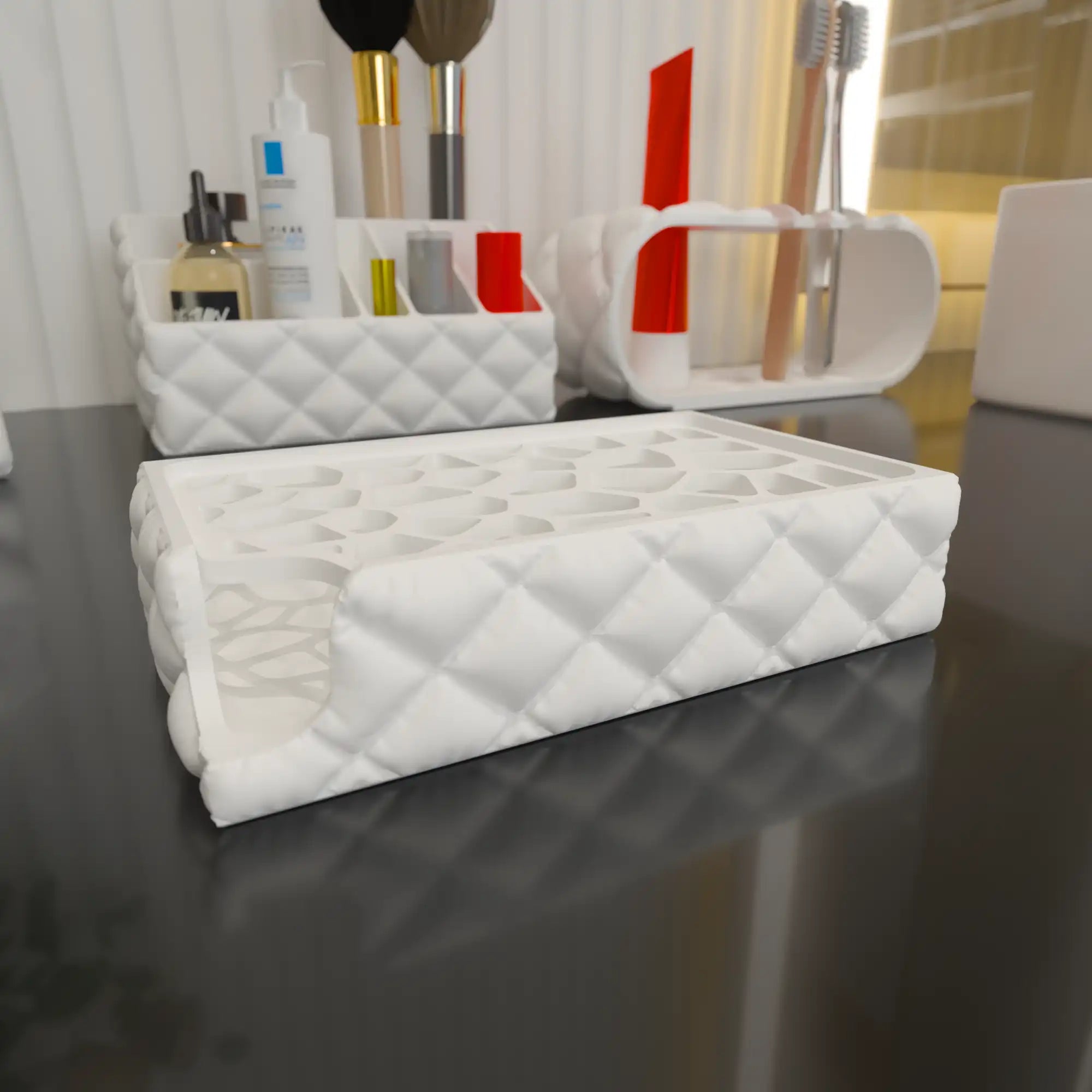 PuffySoap – Porta Jabón con Diseño Acolchado